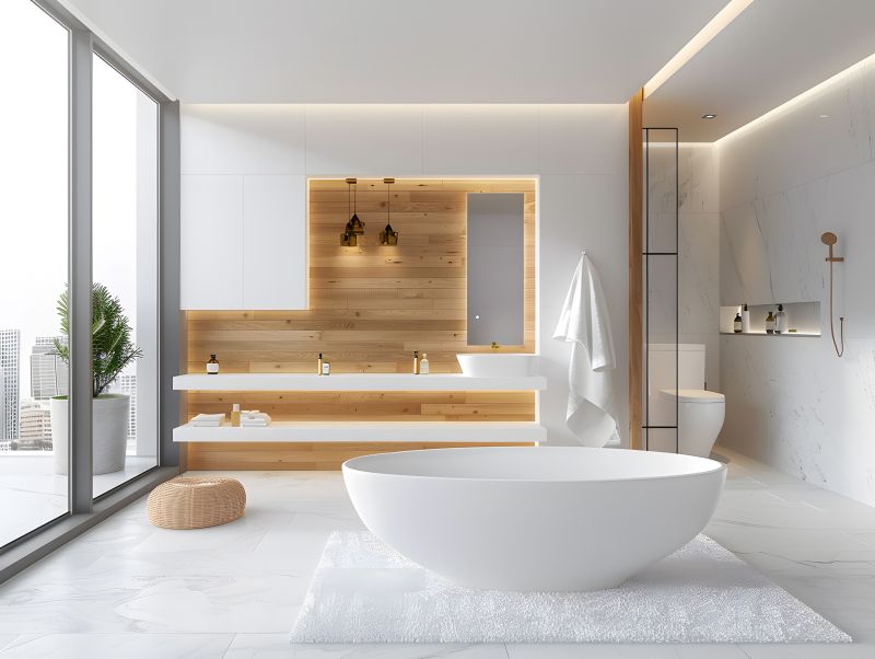 Custom Bathtub Fit in Unique Space